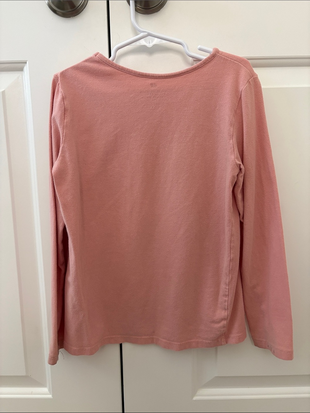 H&M Pink Bunny Face Long-Sleeve Tee with Black Bow - Picture 4 of 5